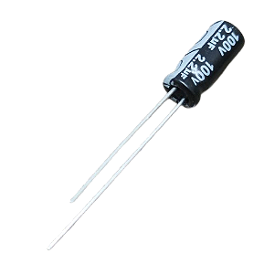 Capacitor eletrolítico 2,2uF x 100V