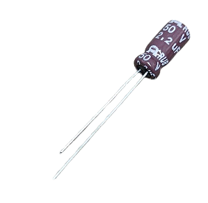 Capacitor eletrolítico 2,2uF x 50V * NP