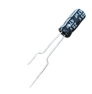 Capacitor eletrolítico 47uF x 25V