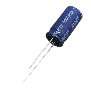 Capacitor eletrolítico 47uF x 100V * NP