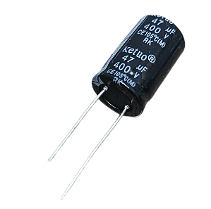 Capacitor eletrolítico 47uF x 400V