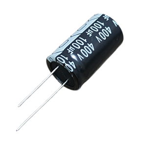 Capacitor eletrolítico 100uF x 400V