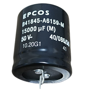 Capacitor eletrolítico 15.000uF x 50V