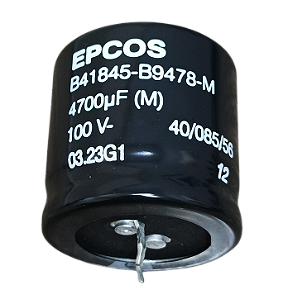 Capacitor eletrolítico 4.700uF x 100V