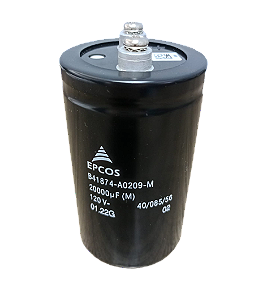 Capacitor eletrolítico 20.000uF x 120V