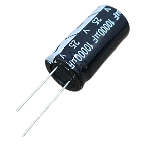 Capacitor eletrolítico 10.000uF x 25V