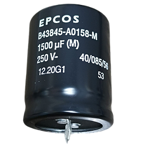 Capacitor eletrolítico 1.500uF x 250V * EPCOS