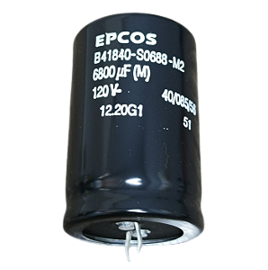 Capacitor eletrolítico 6.800uF x 120V