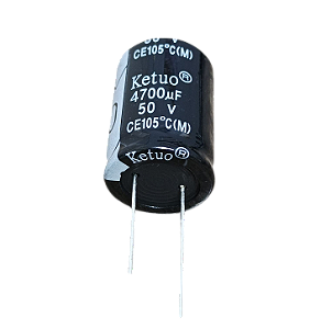 Capacitor eletrolítico 4.700uF x 50V