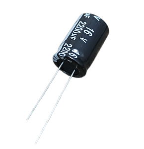 Capacitor eletrolítico 2.200uF x 16V