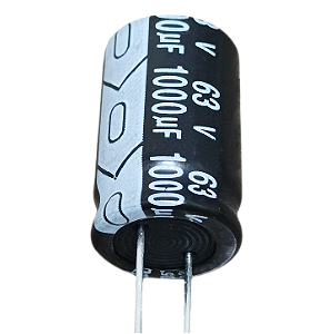 Capacitor eletrolítico 1.000uF x 63V
