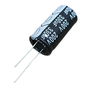 Capacitor eletrolítico 330uF x 200V
