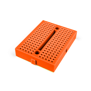 Protoboard 170 pinos laranja