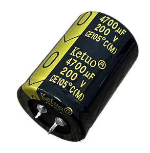 Capacitor eletrolítico 4.700uF x 200V