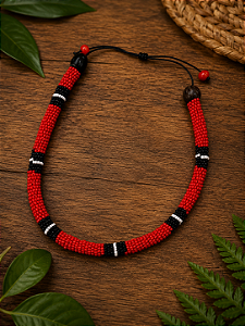 Colar Nhãru Cobra Coral