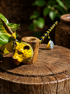 Cachimbo Guardião da Onça Dourada