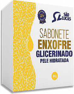 Sabonete de Enxofre Glicerinado 90g | São Lucas