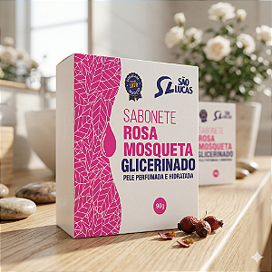 Sabonete de Rosa Mosqueta Glicerinado 90g