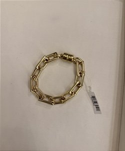 Pulseira Martina Elos Banho Ouro