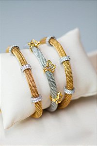 Pulseira Banho duplo com Fecho de Ímã