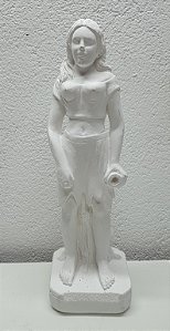 Pombagira Farrapo 23cm Gesso Cru