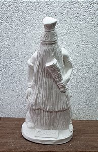 Orixá Obaluae 23cm Gesso Cru
