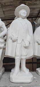 Baiano Boiadeiro 50cm Gesso Cru