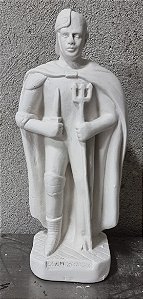 Ogum Xoroque 23cm Gesso Cru