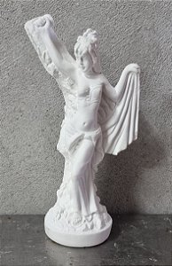 Cigana das Rosas 23cm Gesso Cru