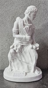 Orixa Ossain 23cm Gesso Cru