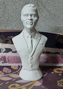Busto Zé Pilintra 16cm Gesso Cru