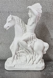 Ogum Rompe Mato 23cm Gesso Cru