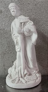 Orixá Iroko 23cm Gesso Cru