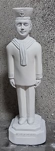 Marinheiro 23cm Gesso Cru