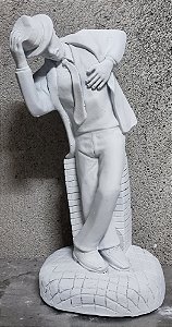 Zé Pilintra Dancando 23cm Gesso Cru