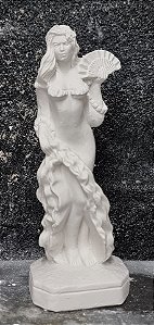 Pombagira Maria Padilha 15cm Gesso Cru