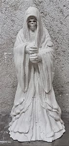 Exu Caveira 25cm Gesso Cru