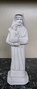 Irmã Dulce 20cm Gesso Cru