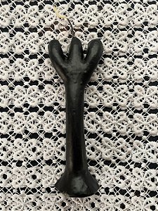 Vela Magia Garfo/Tridente Preta