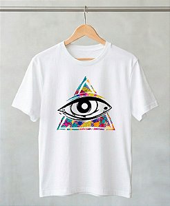 Camiseta Básica 100% Algodão Olho