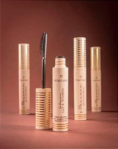 MÁSCARA DE CÍLIOS PRETA MIA MAKE 2 EM 1 ALONGA E VOLUME