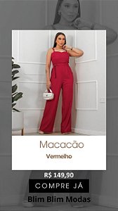 Macacão Vermelho