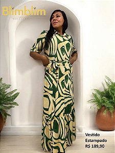 Vestido estampado