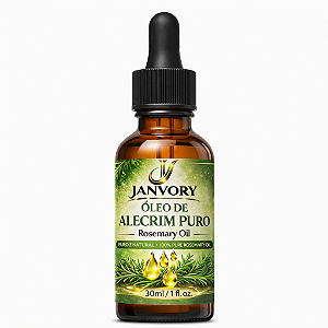 Óleo de Alecrim 100% Puro 30ml