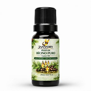 Óleo de Rícino Puro 100% Natural 20ml