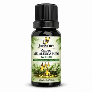 Óleo de Melaleuca (Tea Tree) 100% Puro – 20 ml
