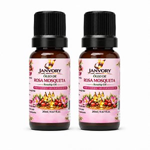 Kit 2 Óleos Rosa Mosqueta 100% Puro 2x20ml