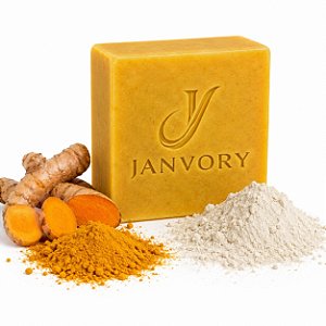 Sabonete de Açafrão e Dolomita Original -Janvory