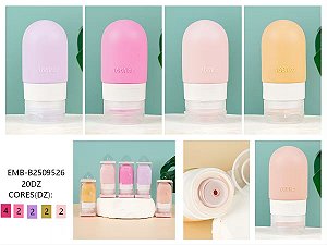 Garrafa de viagem de silicone resistente ao calor portátil de silicone