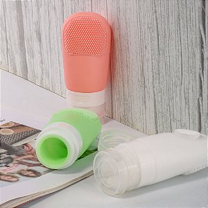 Garrafa de viagem de silicone resistente ao calor portátil de silicone